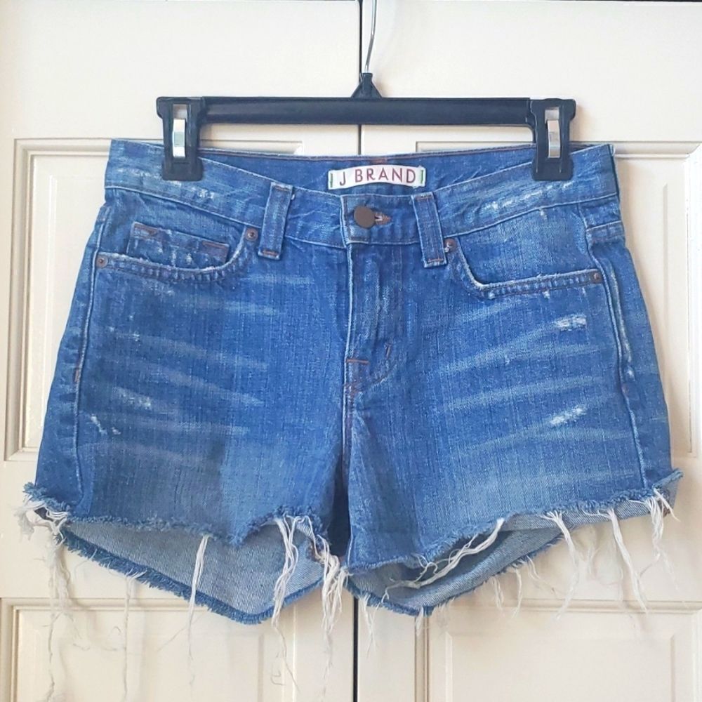 J BRAND Shorts, Libra Style, Size 25, Frayed, NWOT!
